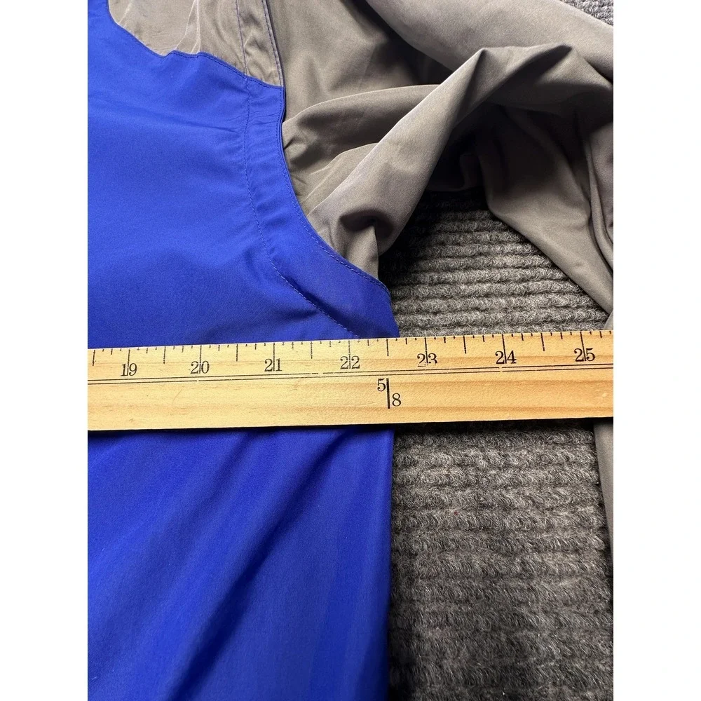Nike‎ ACG Jacket Mens Medium Blue Clima-FIT Zip Off Sleeve Windbreaker Hiking
